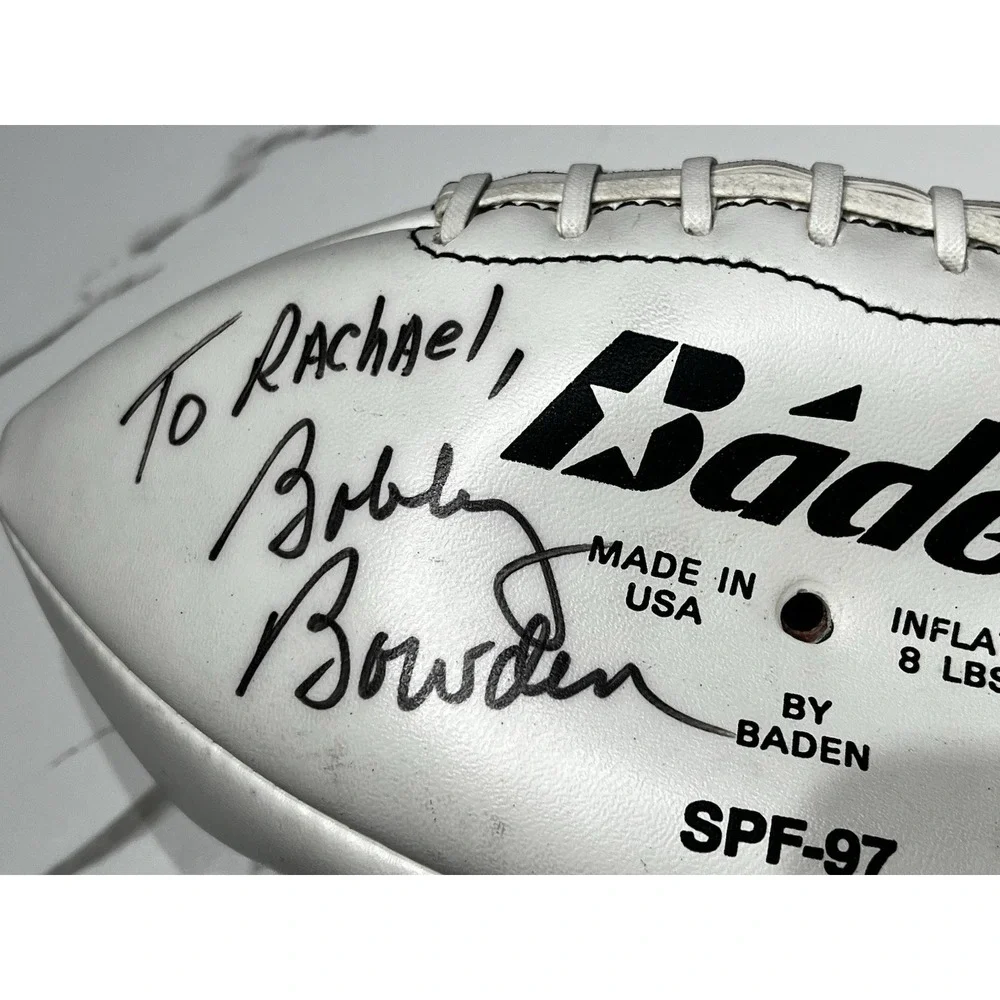 Vintage Bobby Bowden Signed Football Autographed Baden Pepsi Promo NCAA